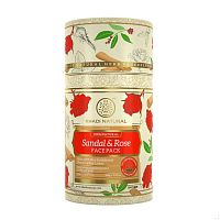 Маска для лица " Сандал и Роза ", порошок ( Sandal & Rose Face Pack powder) 100 гр Khadi Natural